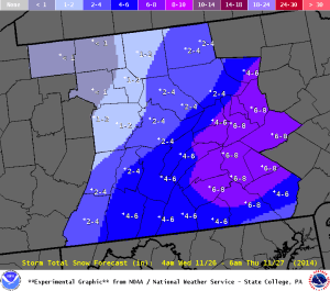 Image courtesy of Weather.gov