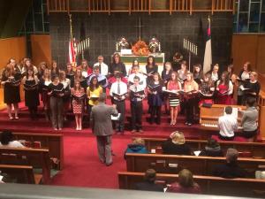 Tamaqua Jazz Choral performs, from Jason Petrucci, Trinity U.C.C., Tamaqua, 11-25-2014