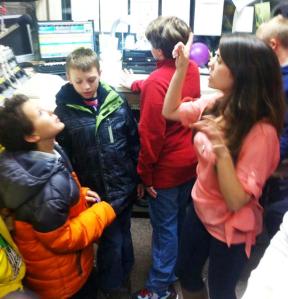 Tamaqua Scouts visit Radio Station, WMGH, Lansford, Summit Hill, 11-25-2014 (8)