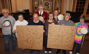 Timbrel Practice with Major Johnson, Salvation Army, Tamaqua, 11-5-2014 (3)