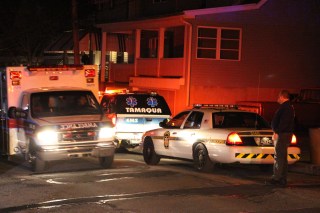 Two Teenagers Shot In Woods Behind South Ward Section of Tamaqua, 11-25-2014 (25)