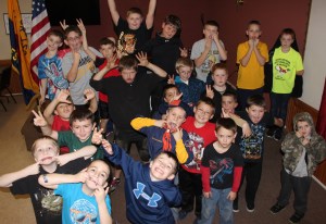 Veterans Day Program, Boy Scouts Pack, Ryan Township Fire Company, Barnesville, 11-11-2014 (2)