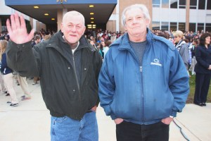 Veterans Day Program, Flag Raising, Tamaqua High School, Tamaqua, 11-11-2014 (1)