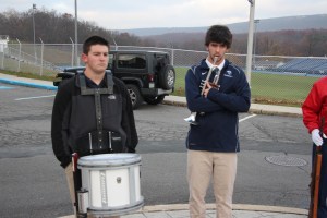 Veterans Day Program, Flag Raising, Tamaqua High School, Tamaqua, 11-11-2014 (12)
