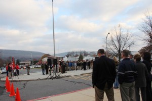 Veterans Day Program, Flag Raising, Tamaqua High School, Tamaqua, 11-11-2014 (17)