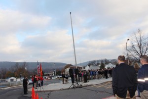 Veterans Day Program, Flag Raising, Tamaqua High School, Tamaqua, 11-11-2014 (20)