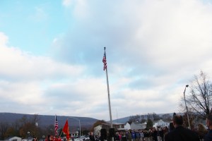 Veterans Day Program, Flag Raising, Tamaqua High School, Tamaqua, 11-11-2014 (23)