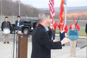 Veterans Day Program, Flag Raising, Tamaqua High School, Tamaqua, 11-11-2014 (38)