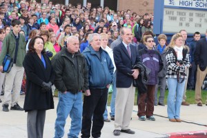 Veterans Day Program, Flag Raising, Tamaqua High School, Tamaqua, 11-11-2014 (39)
