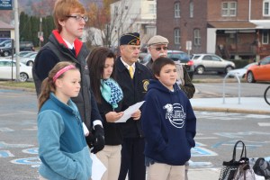 Veterans Day Program, Flag Raising, Tamaqua High School, Tamaqua, 11-11-2014 (50)
