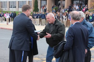 Veterans Day Program, Flag Raising, Tamaqua High School, Tamaqua, 11-11-2014 (59)