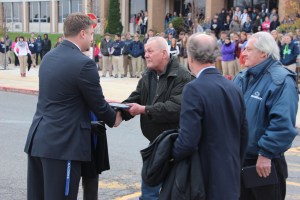 Veterans Day Program, Flag Raising, Tamaqua High School, Tamaqua, 11-11-2014 (61)