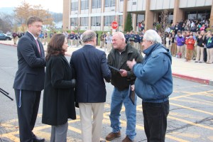 Veterans Day Program, Flag Raising, Tamaqua High School, Tamaqua, 11-11-2014 (70)
