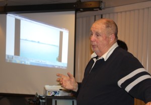 former Tamaqua Chief of Police George "Woody" Woodward talks about his time in the Coast Guard.