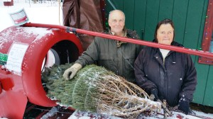 Donation of Christmas Trees, Schroeder's Tree Farm, Family Farm, Barnesville, 12-11-2014 (33)