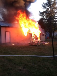 Garage, Barn, Shed Fire, New Philadelphia, 12-31-2014 (2)