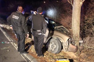 Man Taken Into Custody After Crashing SUV, Tuscarora Park Road, Rush Township, 12-26-2014 (129)