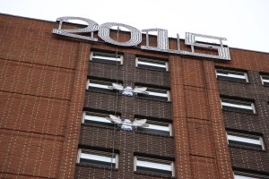 Placing Eagles on ABC Hi-Rise, Tamaqua, 12-19-2014 (6)