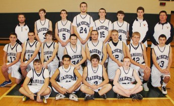 Pre Meet the Raiders, Varsity Basketball, High School, Tamaqua, 11-25-2014