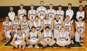 Pre Meet the Raiders, Varsity Basketball, High School, Tamaqua, 11-25-2014