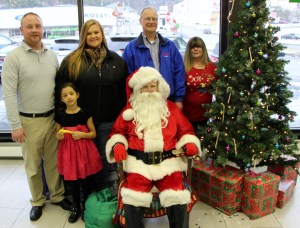 Santa Claus Visits Kovatch Ford, Nesquehoning, 12-13-2014 (8)