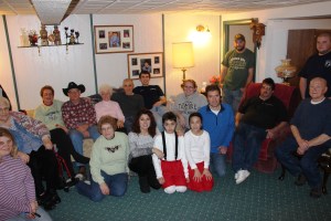 Santa Parade, Party, Volunteers, Frank Fabrizio, Green Street, Tamaqua, 12-6-2014 (1)