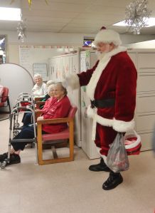 St. Jerome Regional School, Santa, visits TAADCC, Tamaqua, 12-19-2014 (1)