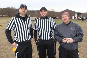 Turkey Bowl Football Game, Judges, Ginther Field, Summit Hill - 2014 (2)
