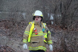 Woman Injured After Crashing Into Guardrail, SR54, Barnesville, 12-27-2014 (2)