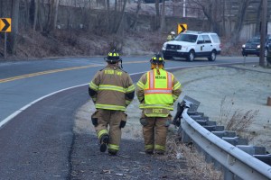 Woman Injured After Crashing Into Guardrail, SR54, Barnesville, 12-27-2014 (25)