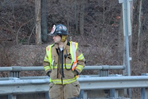 Woman Injured After Crashing Into Guardrail, SR54, Barnesville, 12-27-2014 (31)