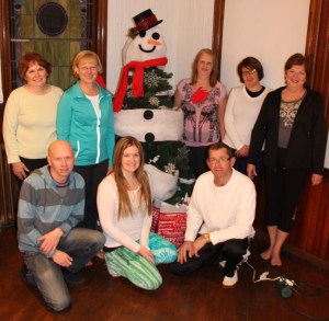 Yoga Class Helps Undecorated Christmas Trees, Community Arts Center, Tamaqua (15)