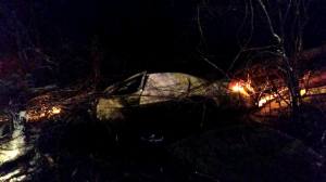 Car Down Embankment, from Justin Martinson, Owl Creek, Tamaqua, 1-26-2015 (6)