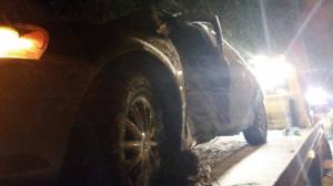 Car Down Embankment, from Justin Martinson, Owl Creek, Tamaqua, 1-26-2015 (8)