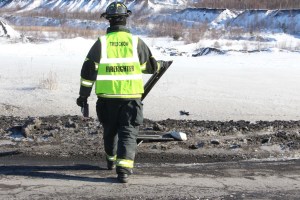 Car vs Tractor Trailer, SR309, Kline Township, 1-31-2015 (12)