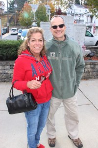 Christine with her husband Donald.