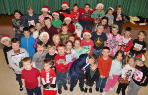 Christmas Party, Tamaqua Boy, Cub Scouts Pack 777, St. John's UCC, Tamaqua, 12-23-2014 (23)