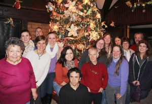 Pictured is a group that attended the last day for the season on January 11, 2015.