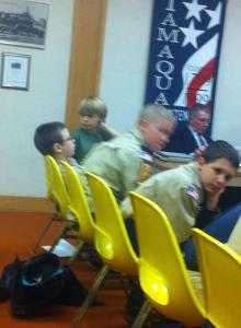 Cub, Boy Scouts, Pack 777, Council Meeting, Borough Hall, Tamaqua, 1-20-2015 (5)