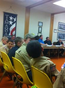 Cub, Boy Scouts, Pack 777, Council Meeting, Borough Hall, Tamaqua, 1-20-2015 (6)