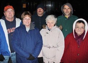 Some volunteers pictured, from left, are Jim Barron, Eileen Barron, Shawn Frederickson, Theresa Fabrizio, Frank Fabrizio, and Linda Yulanavage.