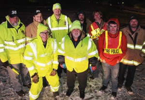 Fire Police Volunteers, Rush Township,Tamaqua, Hometown, 1-21-2015 2