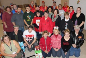 Food Basket, Angel Tree, Toys For Tots, Distribution, Salvation Army, Tamaqua, 12-18-2014 (5)