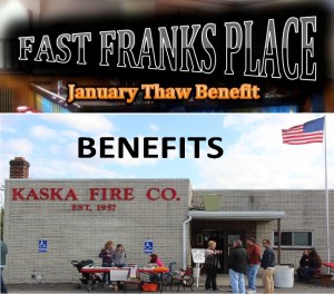 January Thaw, benefits Kaska Fire Company, Fast Franks Place, Middleport