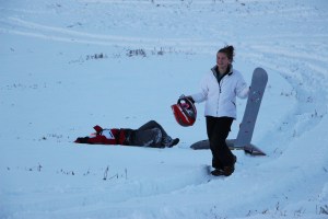 Kids Sledding, Kleckner's Hill, New Ringgold, West Penn, 1-24-2015 (37)