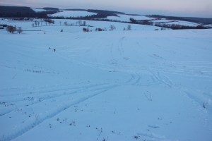 Kids Sledding, Kleckner's Hill, New Ringgold, West Penn, 1-24-2015 (39)