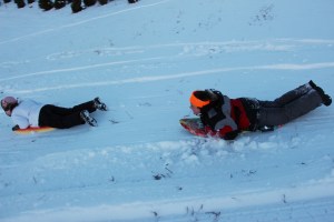 Kids Sledding, Kleckner's Hill, New Ringgold, West Penn, 1-24-2015 (53)