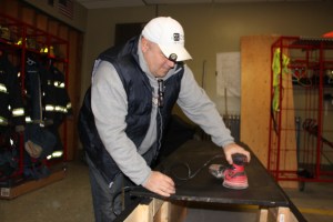 Making A New Gear Rack, East End Fire Company, Tamaqua, 12-19-2014 (3)