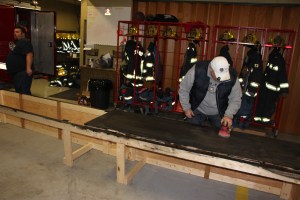 Making A New Gear Rack, East End Fire Company, Tamaqua, 12-19-2014 (5)
