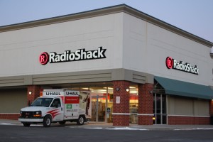 Workers could be seen today emptying items from the store into a box truck. 